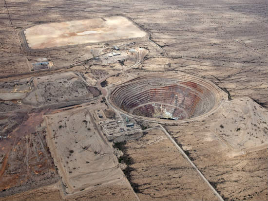  Aerial view of the Sacaton mine (Credit: Tim Roberts Photography via Shutterstock)