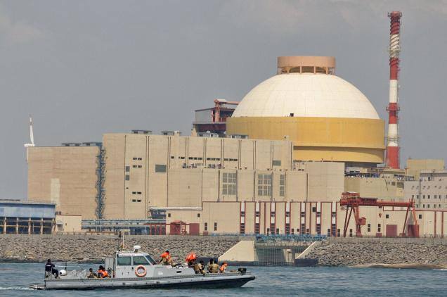 Part of India's Koodankulam nuclear complex.