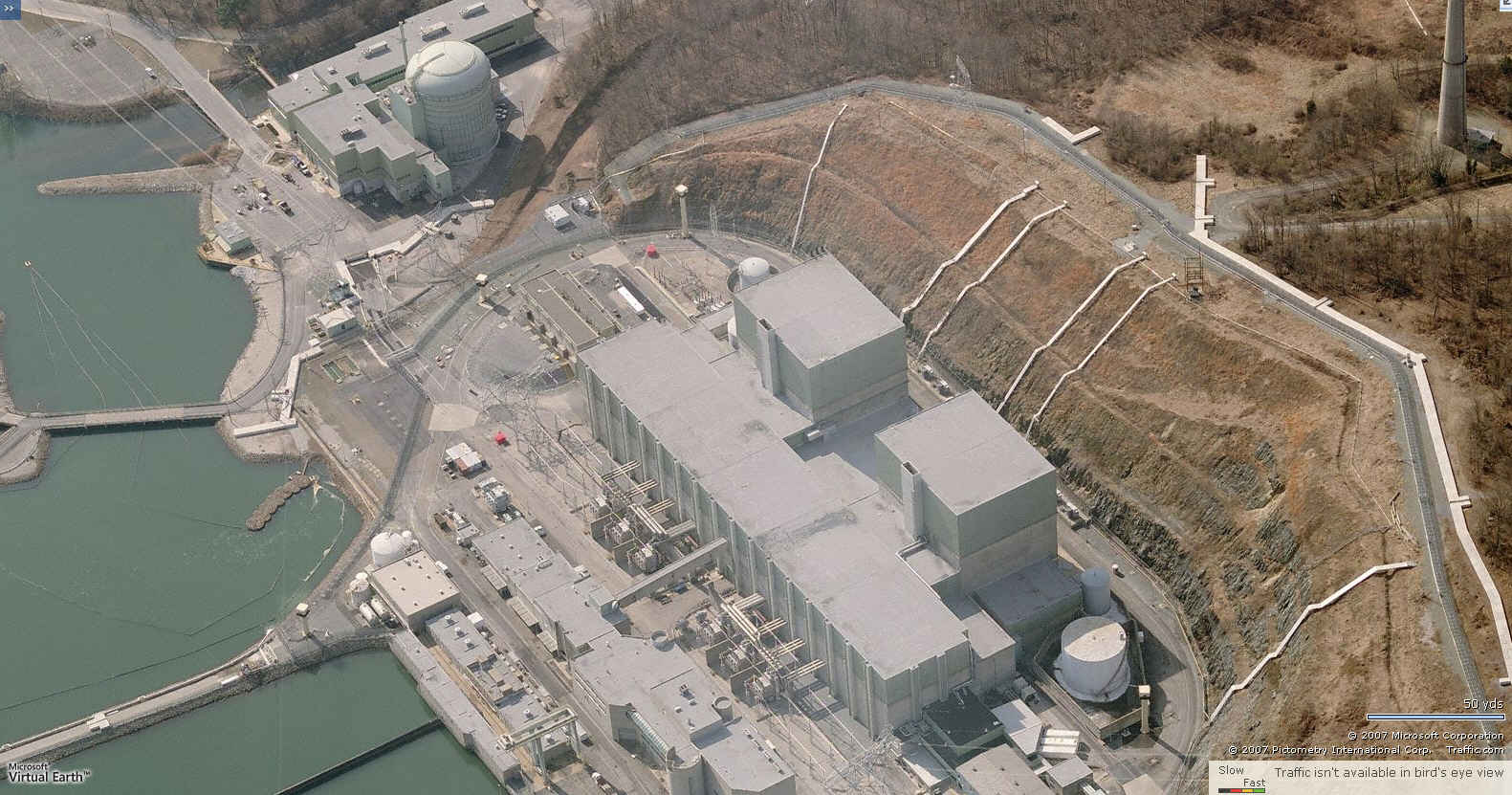 Pennsylvania's Peach Bottom reactors are among 18 that must re-evaluate their ability to withstand earthquakes. Here's betting Peach Bottom won't be qualified. Photo from Cryptome.org