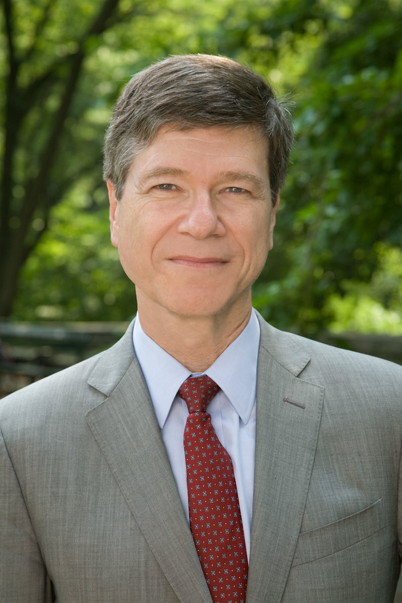 Dr. Jeffrey Sachs, head of Columbia University's Earth Institute. Photo from Widipedia.