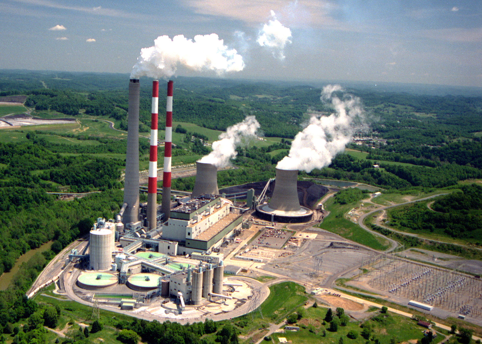 One of FirstEnergy's dirty coal plants. They've got a bunch of them.