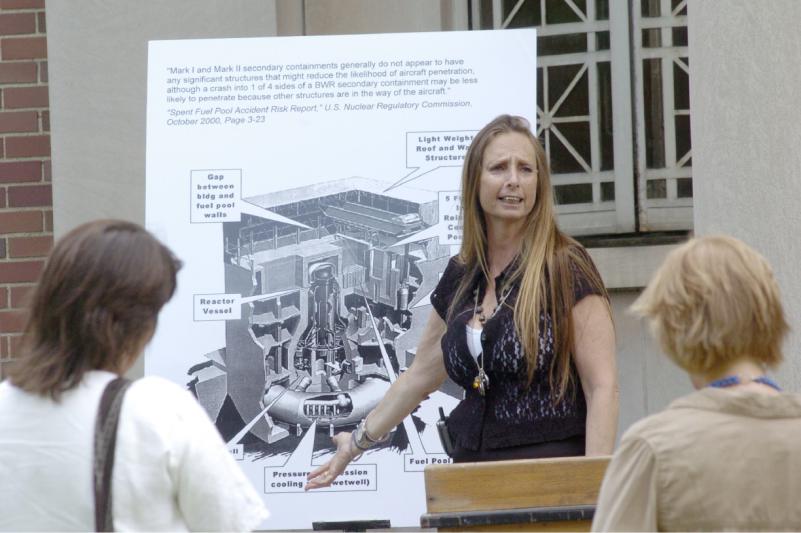 Deb Katz and the Citizens Awareness Network were among the most tireless and effective opponents against Vermont Yankee.